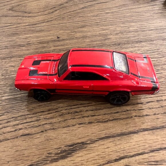 Hot Wheels 2014 Mattel Red '69 Dodge Charger 500 Die-Cast Car Collectible Toy - Picture 1 of 4
